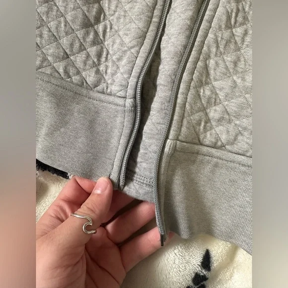 Patagonia women’s organic cotton quilt jacket size large Perfect - Picture 4 of 5